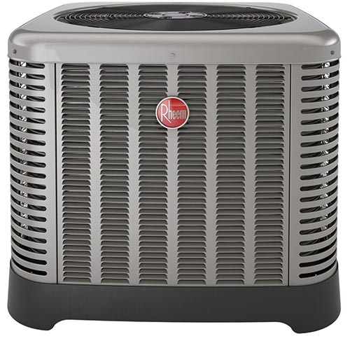 Rheem condensed air conditioning unit